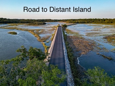 Road to Distant Island Waterfront Community