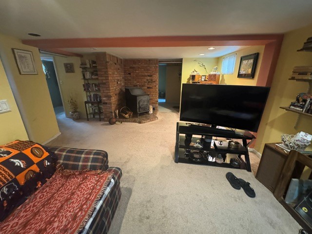 Basement family room