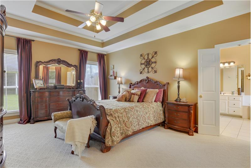 Master bedroom is your escape from day to day life