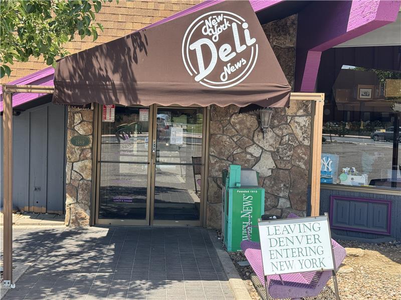 One of many restaurants in walking distance