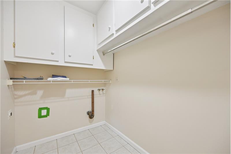 Laundry room for your washer and dryer
