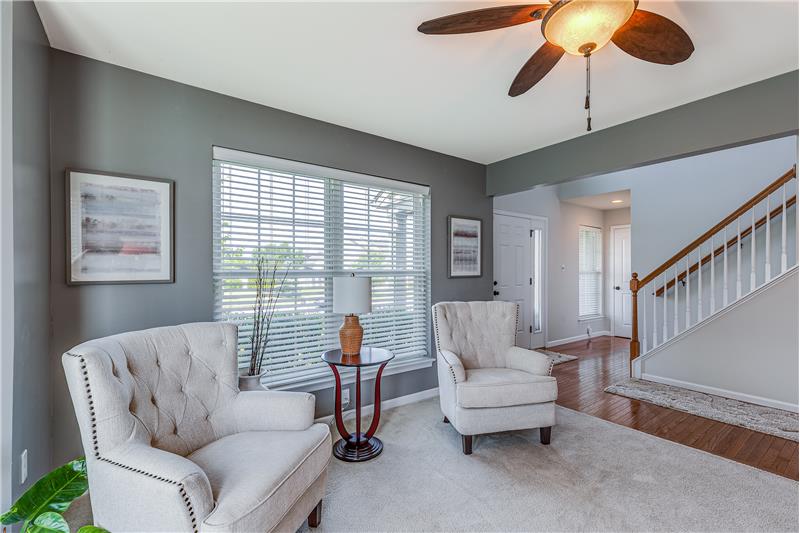 Bright living room