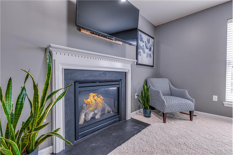 Gas fireplace