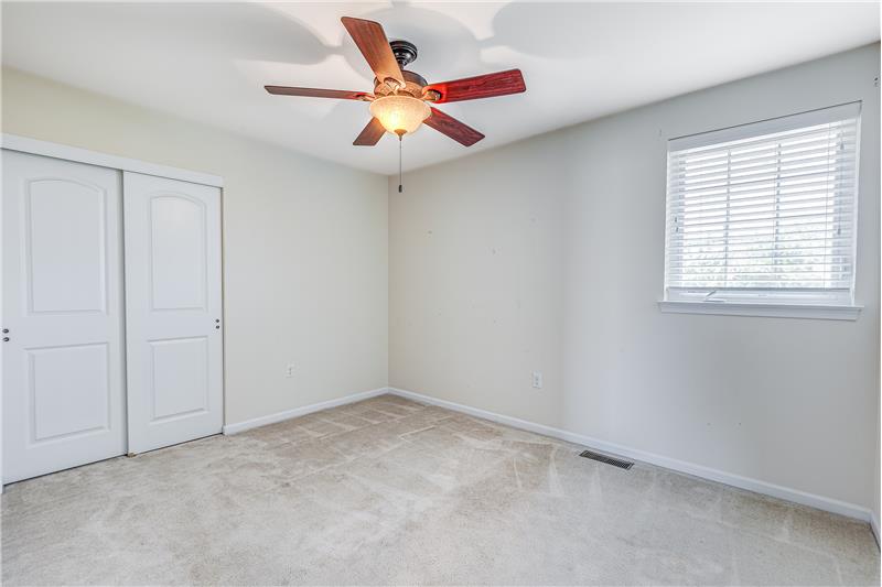 Bedroom #2 with large closet