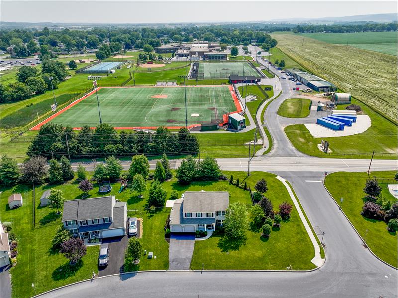 Across the street from Palmyra Area schools