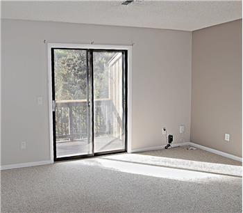 Access to balcony from primary bedroom