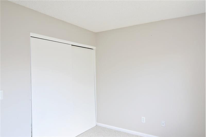 Closet in second  bedroom