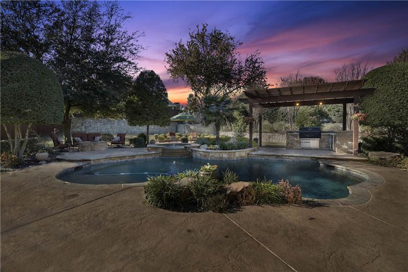 No neighbor behind this home, allowing beautiful sunset views