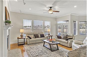 Family Room view from the kitchen
