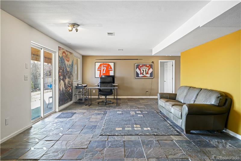 Basement family room