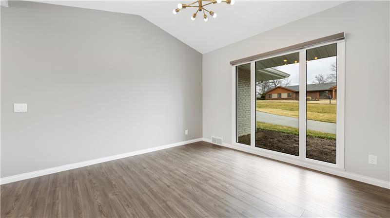 Dining room can be formal or casual to suit your lifestyle