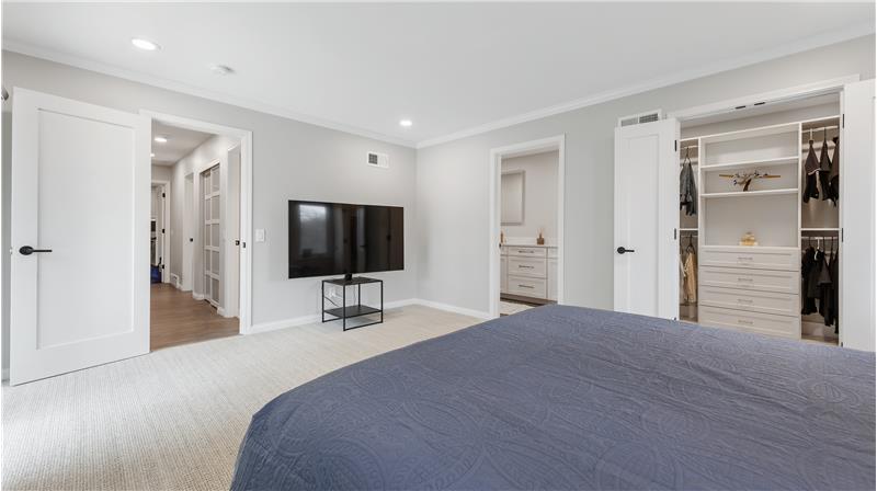 Great space and recessed lights.