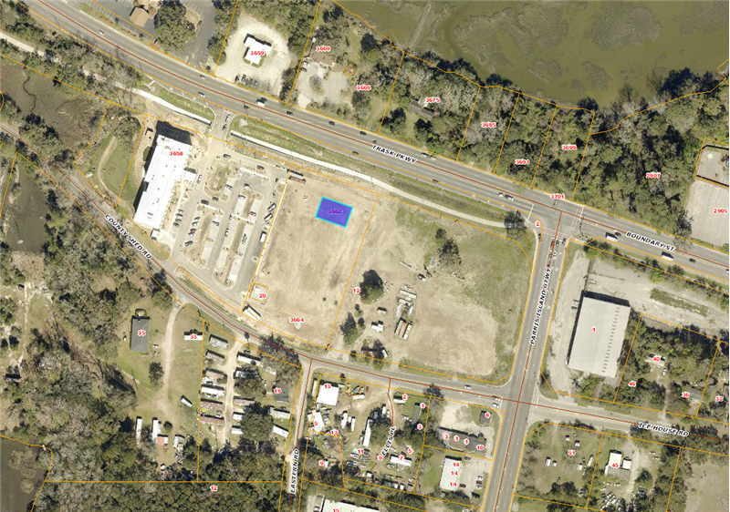Aerial View of Construction Site