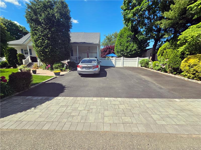 Extra Wide Driveway