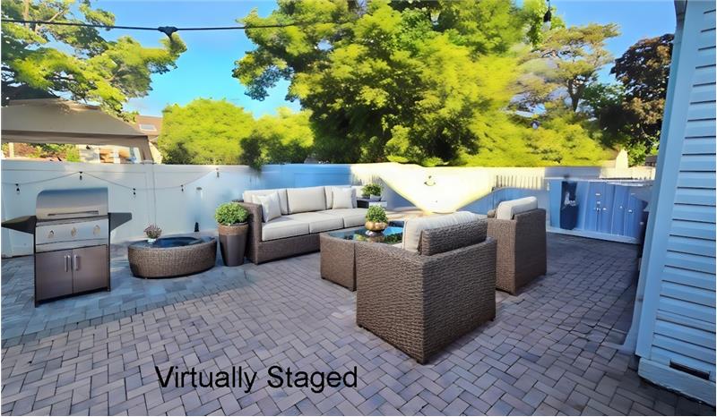 Patio Staged