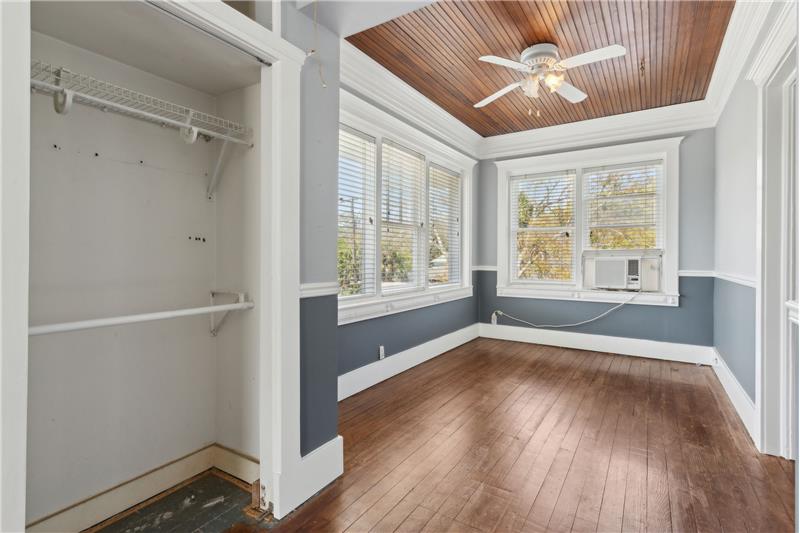 Enclosed Sunporch off Primary Bedroom