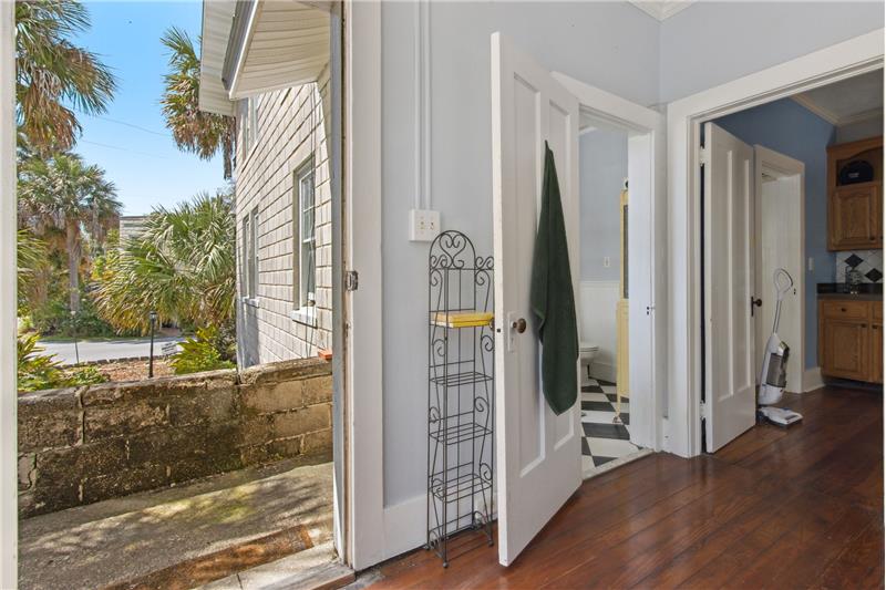 1st Floor Attached Apartment Entrance (South side of Home)