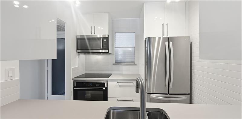 Modern Kitchen with French Door Refrigerator