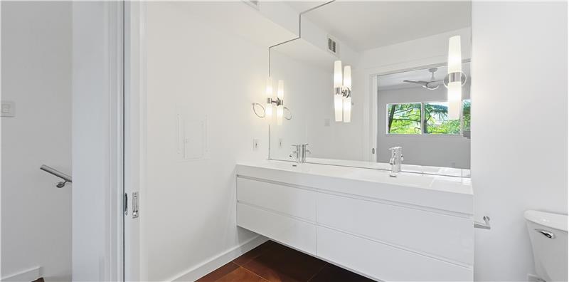 Primary Bathroom with Dual Sinks