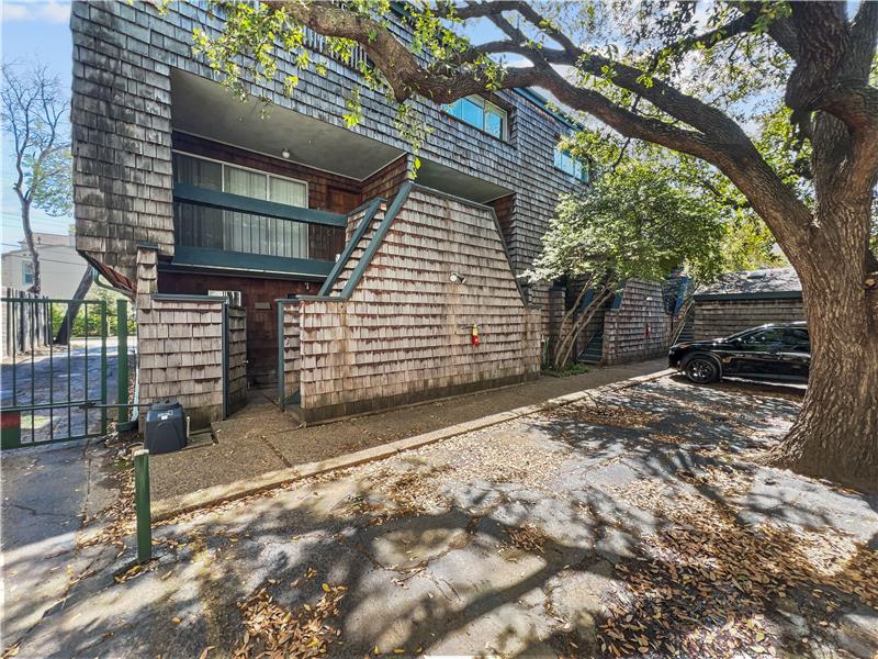 Rear of Property