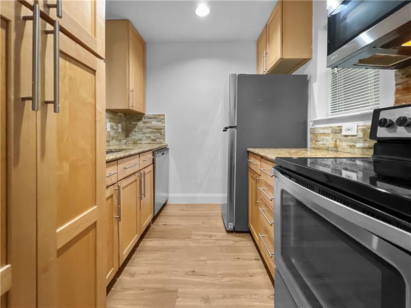 Updated Kitchen with Stainless Appliances