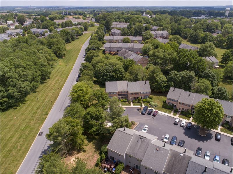 372 Jefferson Court Aerial View