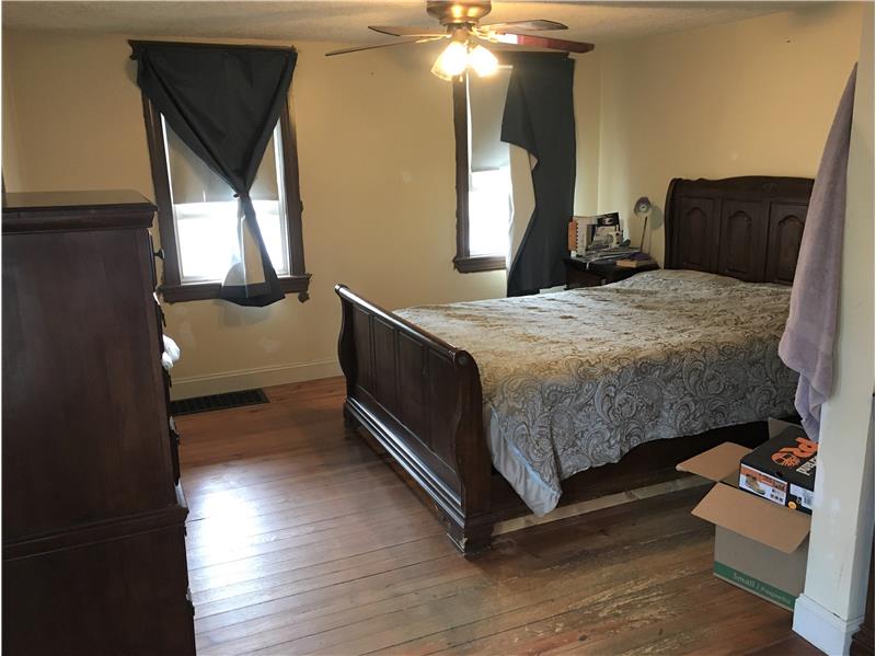 Large Master bedroom on first floor- handles more than a King Size bed