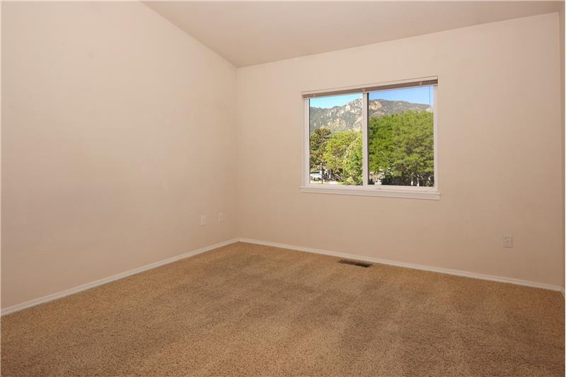 Master Bedroom with mountain views