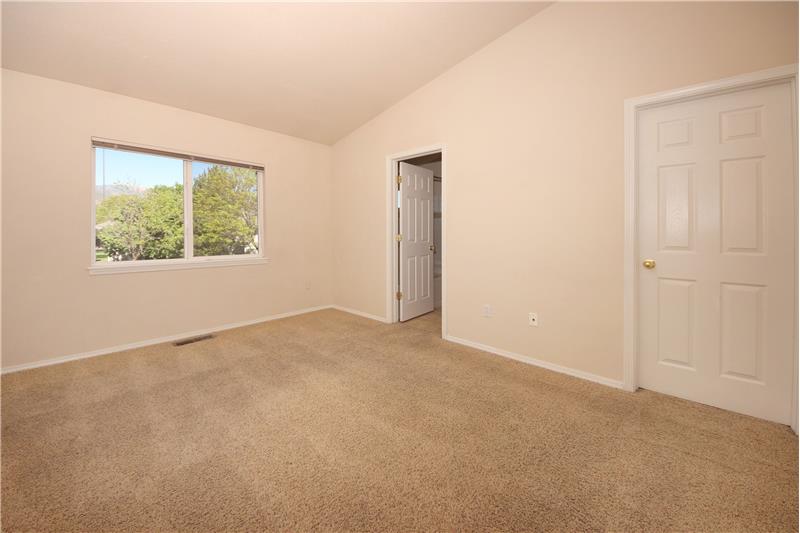 Master Bedroom with attached Master Bathroom