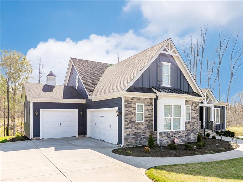 3 Car Side Entry Garage