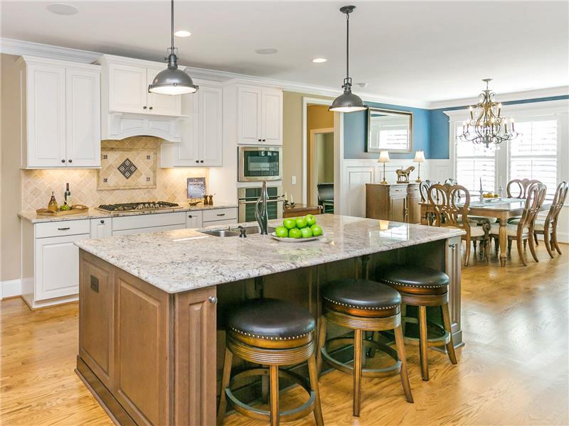 Chef's Kitchen With Energy Efficient Stainless Appliances