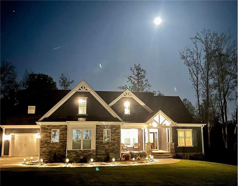No Light Pollution - Beautiful Full Moon Night Shot!