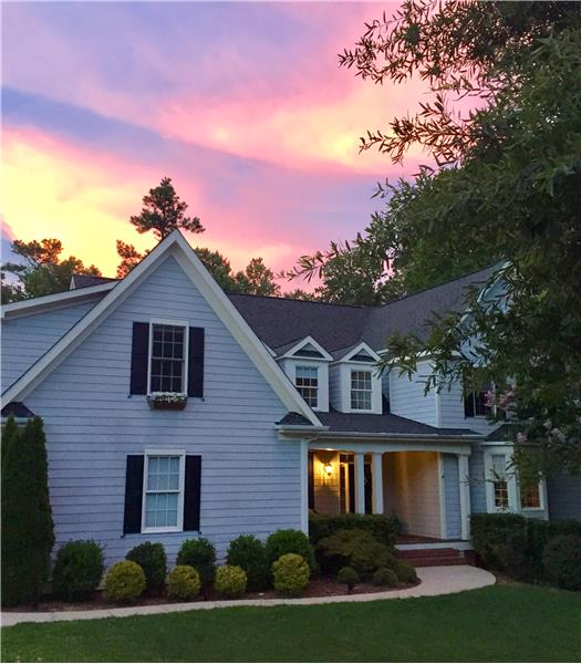 Enjoy gorgeous sunsets from your own home