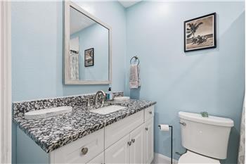 Yeah, the bathroom is small but who wants to spend that much time in there anyway?