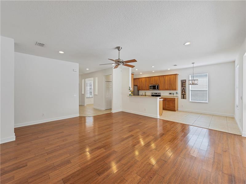 Home's walls, trim, and doors recently painted in SW's Snowbound