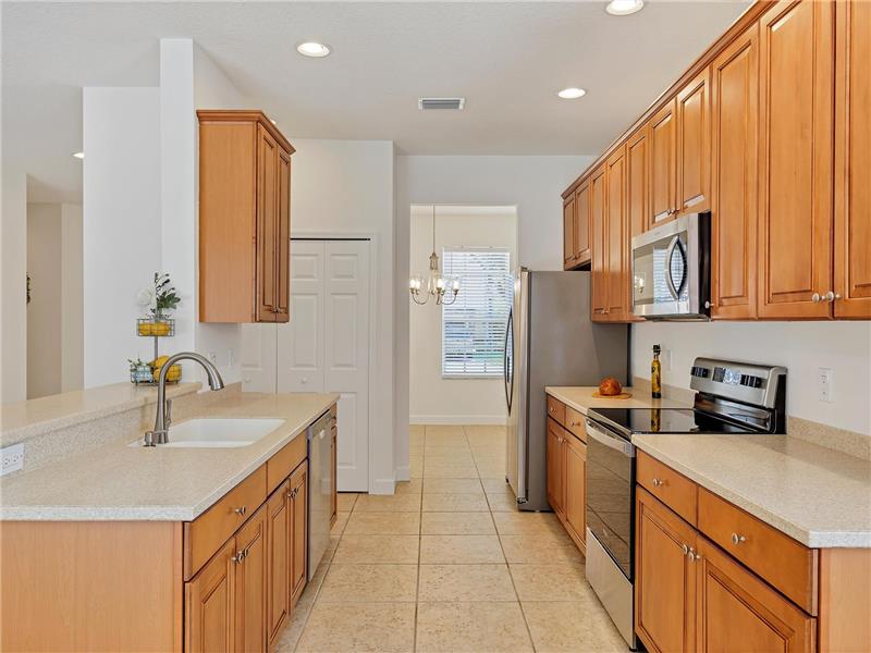 Entry from Kitchen into Formal Dining Room