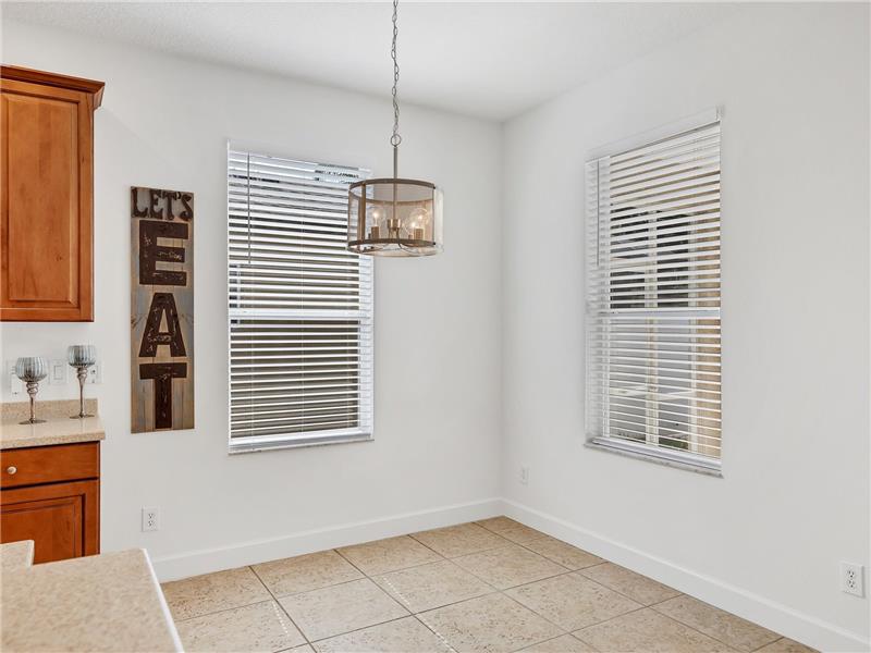 Eat-in Kitchen area