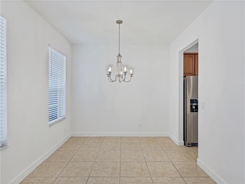 Formal Dining Room opens to Kitchen