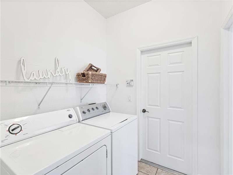 Inside Laundry Room