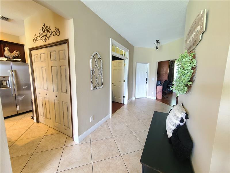 Kitchen and Foyer