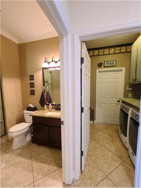 Guest Bath/Laundry Room