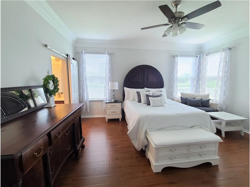 Walk-in closet in Master Bedroom