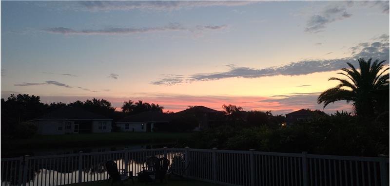 Sunrise from the Lanai