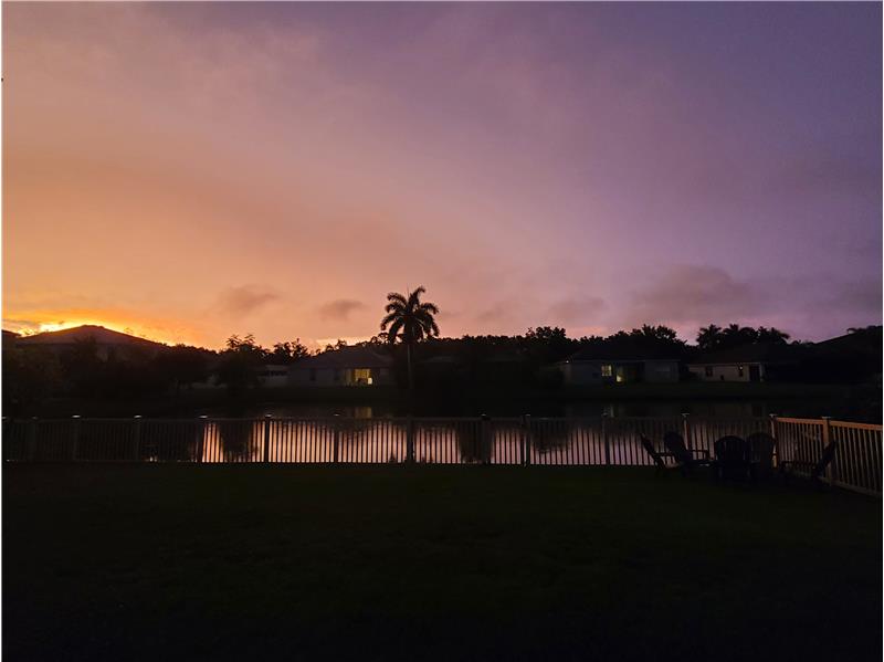 Sunset from the Lanai