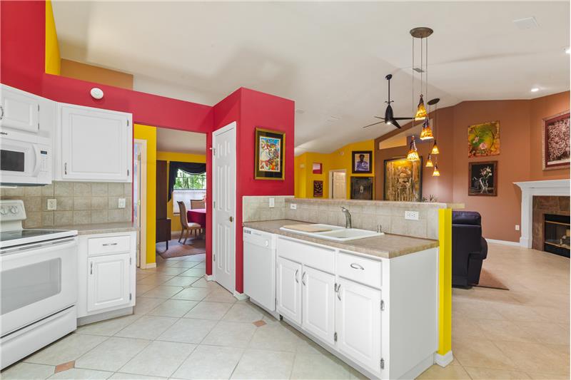 Kitchen Opens to Great Room