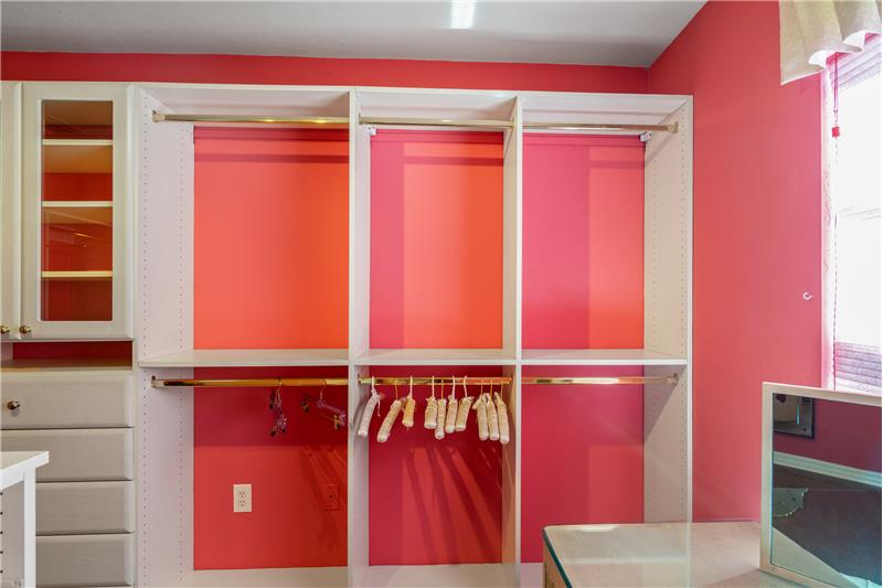 Dressing Room Custom Cabinetry