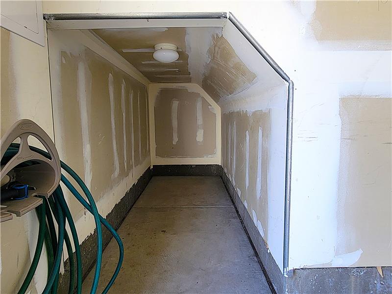 No lost space here! Bicycles, surfboards, beach toys? What would YOU DO with this space??