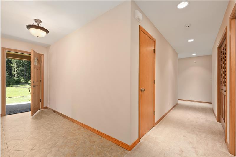 Entryway to hall