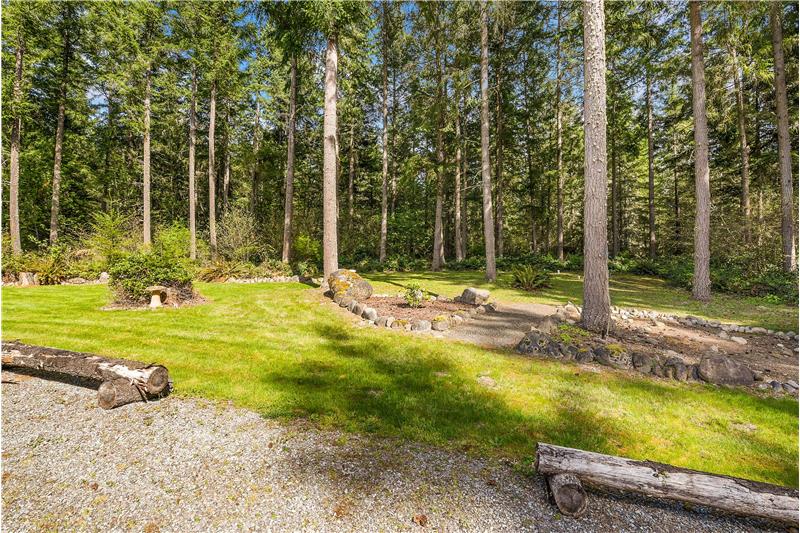 One of the charming areas cleared for your enjoyment and peaceful relaxation.