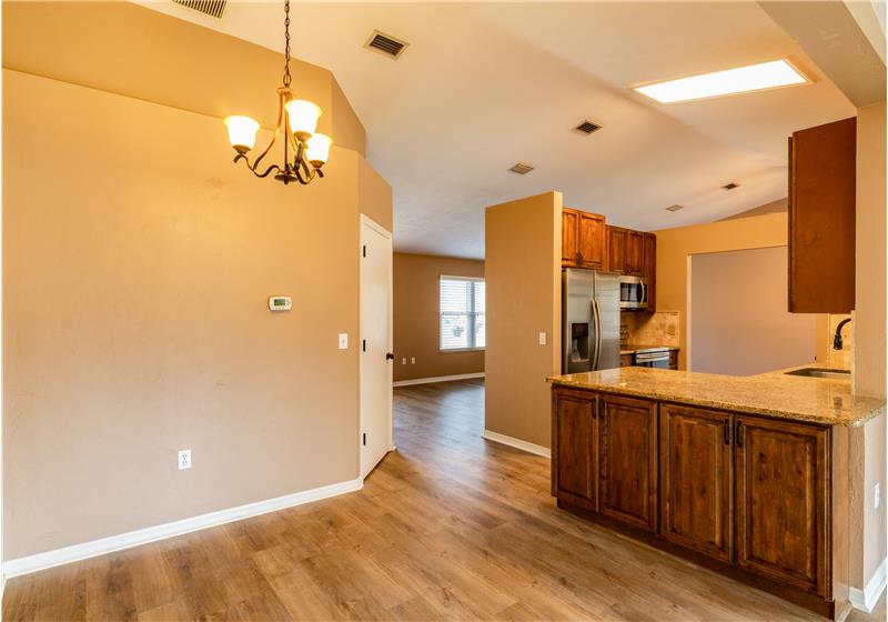 Breakfast Nook to Kitchen